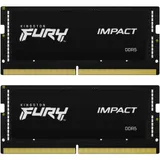 ОЗУ для ноутбука Kingston Fury Impact SO DIMM DDR5, 32GB (16GB x2) DDR5 5600MT/s Non ECC SODIMM, CL40, KF556S40IBK2-32