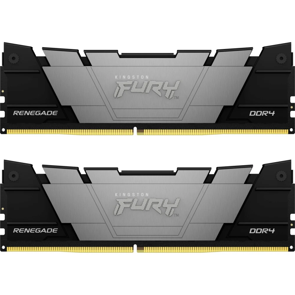 Память DDR4 2x16GB 3600MHz Kingston KF436C16RB12K2/32 Fury Renegade RTL Gaming PC4-28800 CL16 DIMM 288-pin 1.35В dual rank с радиатором Ret