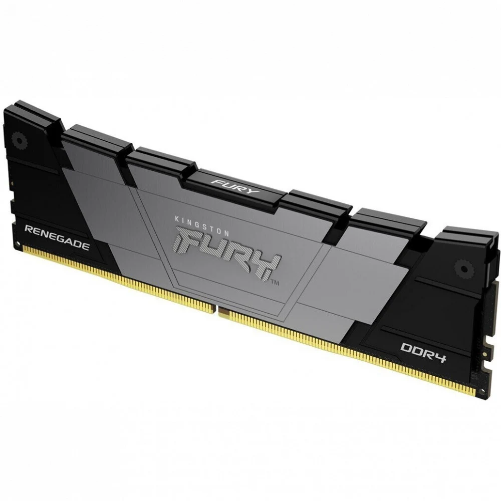 Память DDR4 16GB 3200MHz Kingston KF432C16RB12/16 Fury Renegade Black RTL Gaming PC4-25600 CL16 DIMM 288-pin 1.35В dual rank с радиатором Ret