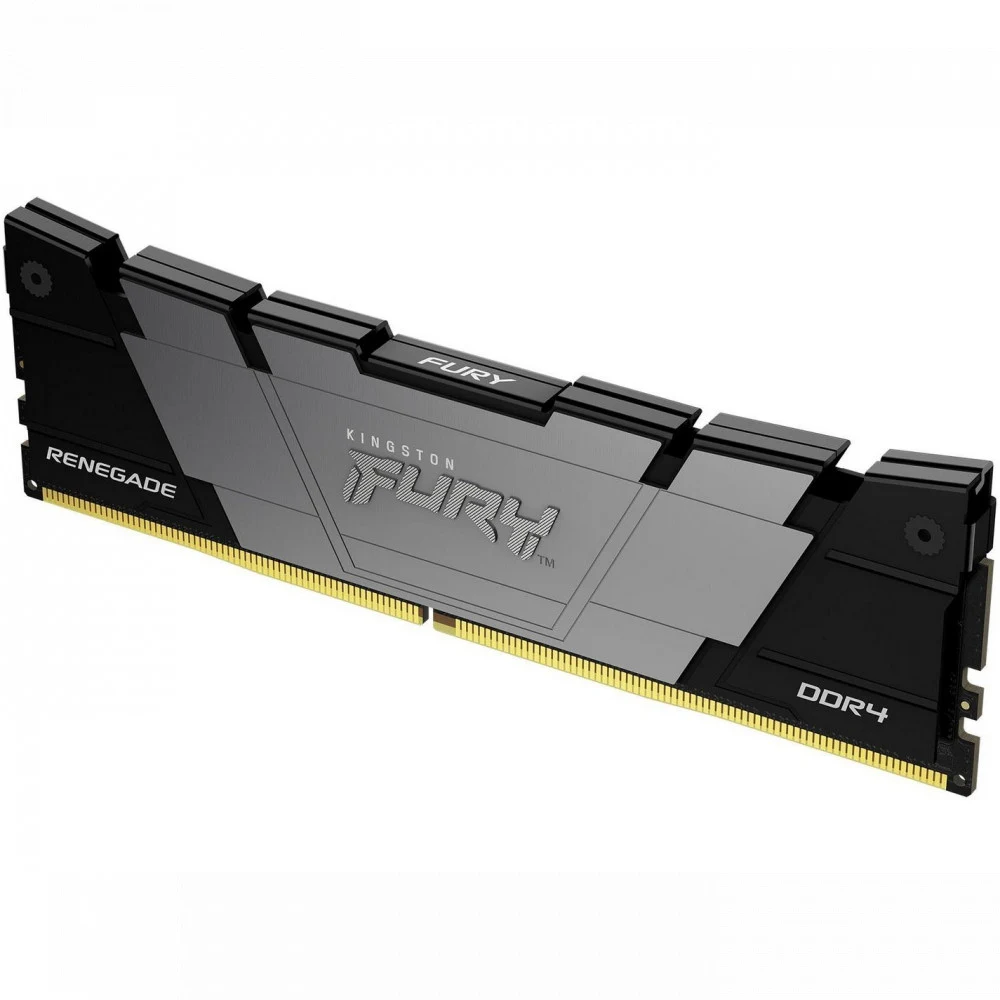Память DDR4 16GB 4000MHz Kingston KF440C19RB12/16 Fury Renegade Black RTL Gaming PC4-32000 CL19 DIMM 288-pin 1.35В dual rank с радиатором Ret