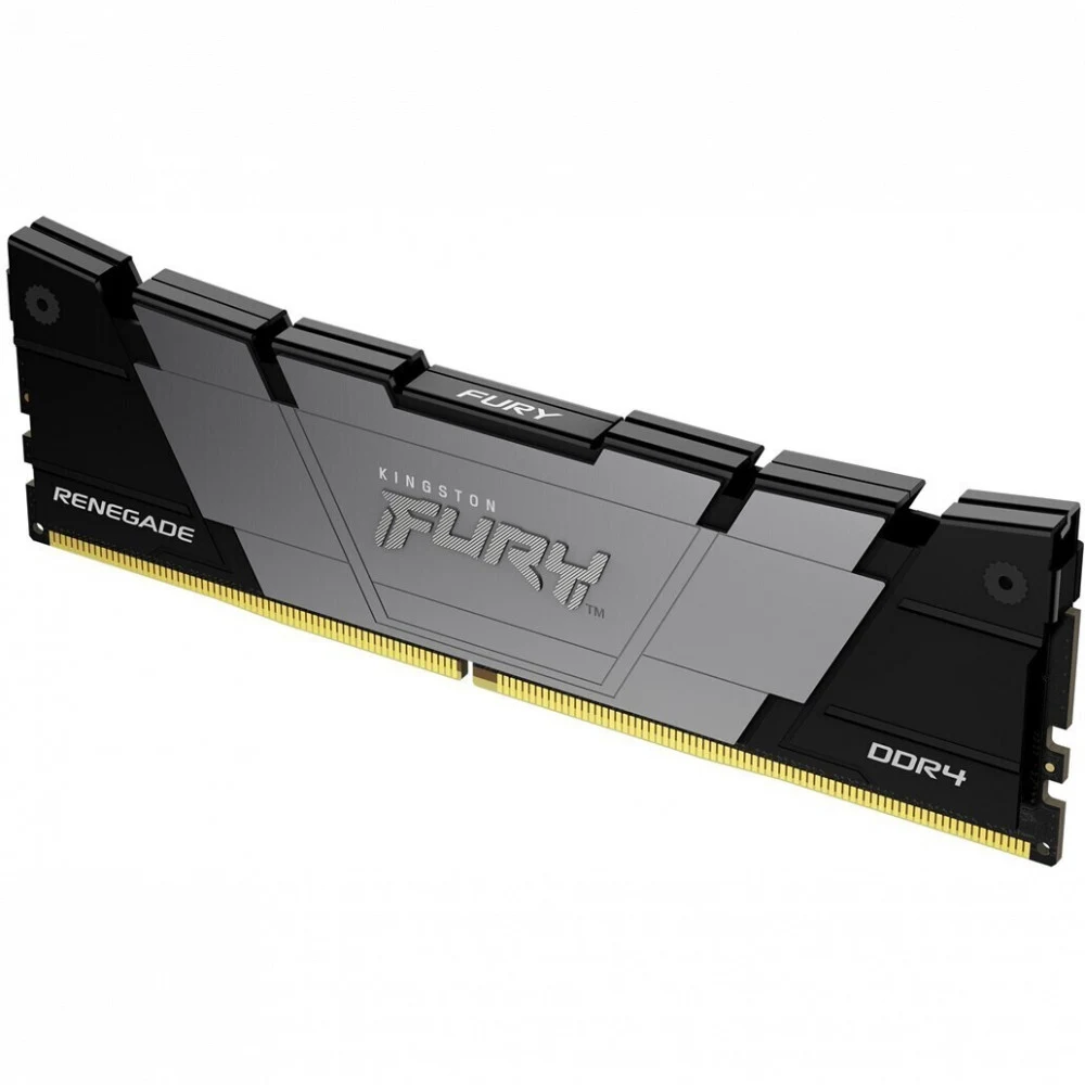 Модуль памяти Kingston 32GB DDR4 3600 FURY Renegade Black XMP Non-ECC Unbuffered DIMM (Single Module) 2RX8 18-22-22 1.35V 288-pin 16Gbit