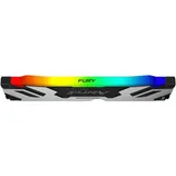 Память DDR5 24GB 7200MHz Kingston KF572C38RSA-24 Fury Renegade Silver/Black RGB RTL Gaming PC5-57600 CL38 DIMM 288-pin 1.45В single rank с радиатором Ret