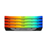 Память оперативная/ Kingston 64GB3600MT/s DDR4 CL16DIMM (Kit of4)1Gx8 FURYRenegadeRGB