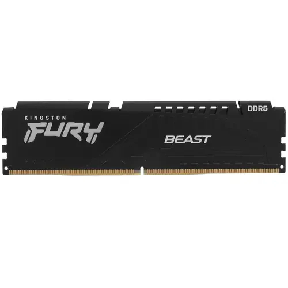 Память DDR5 8GB 5600MHz Kingston KF556C40BB-8 Fury Beast Black RTL Gaming PC5-44800 CL40 DIMM 288-pin 1.25В single rank с радиатором Ret