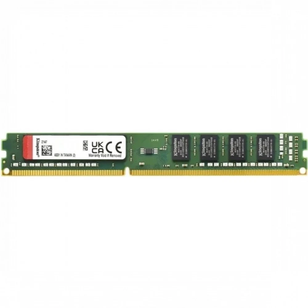 Память оперативная/ Kingston 8GB 3200MHz DDR4 DIMM Non-ECC CL22 VLP 1Rx8 Height 18.75mm (Select Regions ONLY)