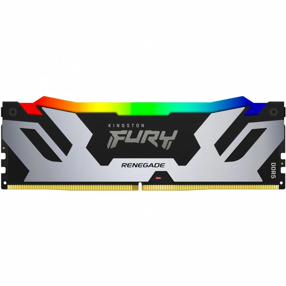 Модуль памяти Kingston 16GBDDR5 6400 DIMM FURY Renegade RGB XMP Gaming Memory KF564C32RSA-16 Non-ECC, CL32, 1.4V KF564C32RSA-16 Non-ECC, CL32, 1.4V, 1RX8288-pin 16Gbit, RTL