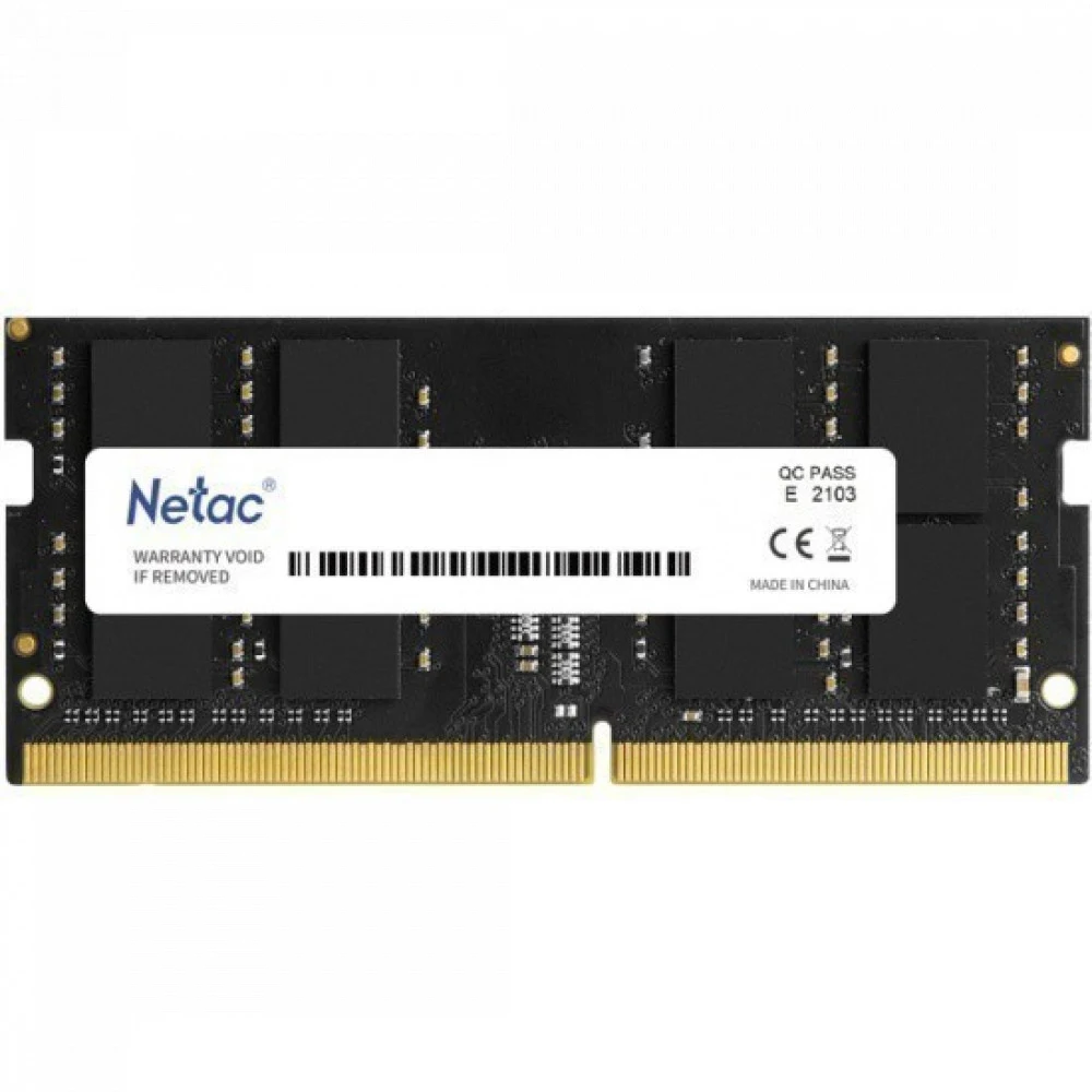 Память DDR5 16GB 4800MHz Netac NTBSD5N48SP-16 Basic RTL Gaming PC5-38400 CL40 SO-DIMM 262-pin 1.1В original Intel Ret