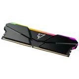 DDR 4 DIMM 16Gb PC25600, 3200Mhz, Netac Shadow NTSRD4P32SP-16E, RGB, C16 Grey, с радиатором