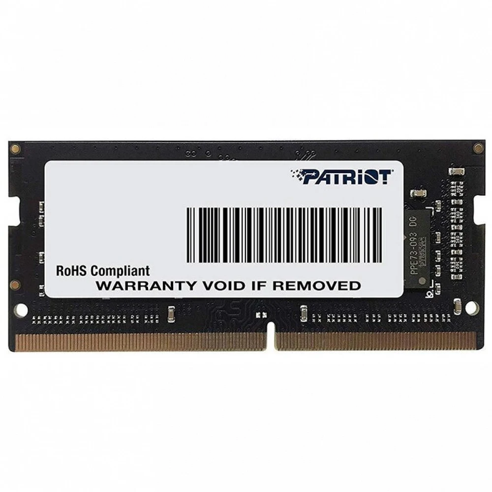 Оперативная память DDR4 16Gb 2666MHz Patriot PSD416G266681S Signature RTL PC4-21300 CL19 SO-DIMM 260-pin 1.2В single rank Ret [PSD416G266681S]