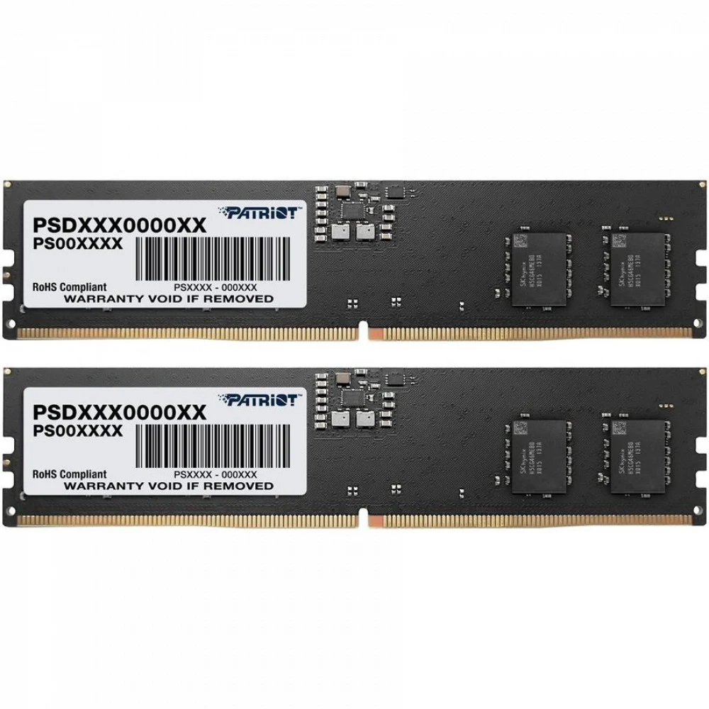Память DDR5 2x16Gb 4800MHz Patriot PSD532G4800K Signature RTL Gaming PC5-38400 CL40 DIMM 288-pin 1.1В Ret