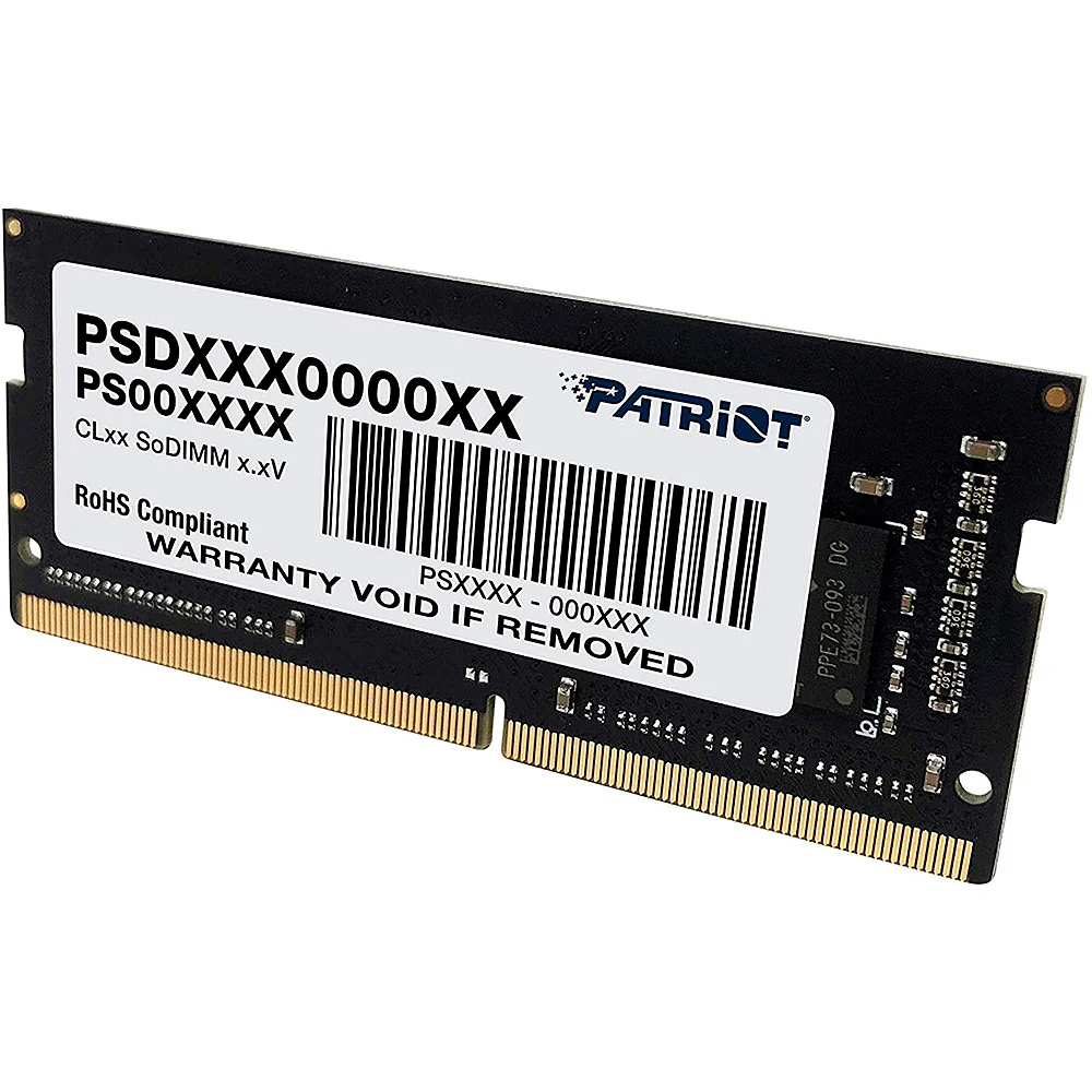 Оперативная память DDR4 8Gb 2400MHz Patriot PSD48G240081S RTL PC4-19200 CL17 SO-DIMM 260-pin 1.2В single rank Ret [PSD48G240081S]