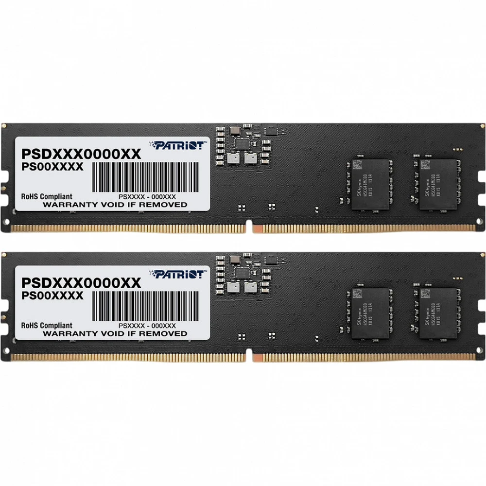 Память DDR5 2x32GB 6000MHz Patriot PSD564G5600K Signature Line RTL PC5-44800 CL46 DIMM 288-pin 1.1В Ret