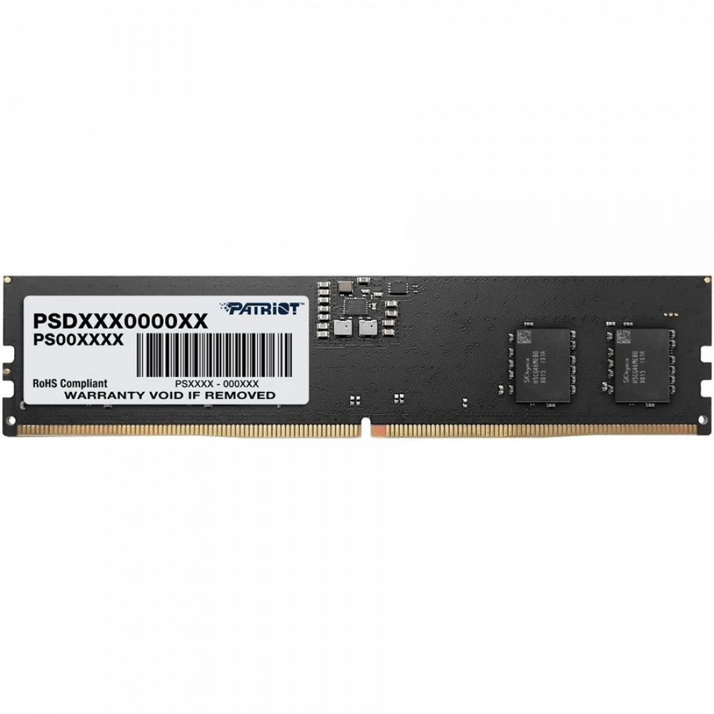 Оперативная память DDR5 16GB 5600MHz Patriot PSD516G560081 Signature RTL PC5-44800 CL46 DIMM 288-pin 1.1В single rank Ret [PSD516G560081]