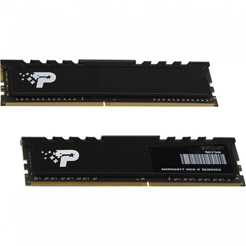 Память DDR4 2x8GB 3200MHz Patriot PSP416G3200KH1 Signature RTL PC4-25600 CL22 DIMM 288-pin 1.2В kit с радиатором Ret