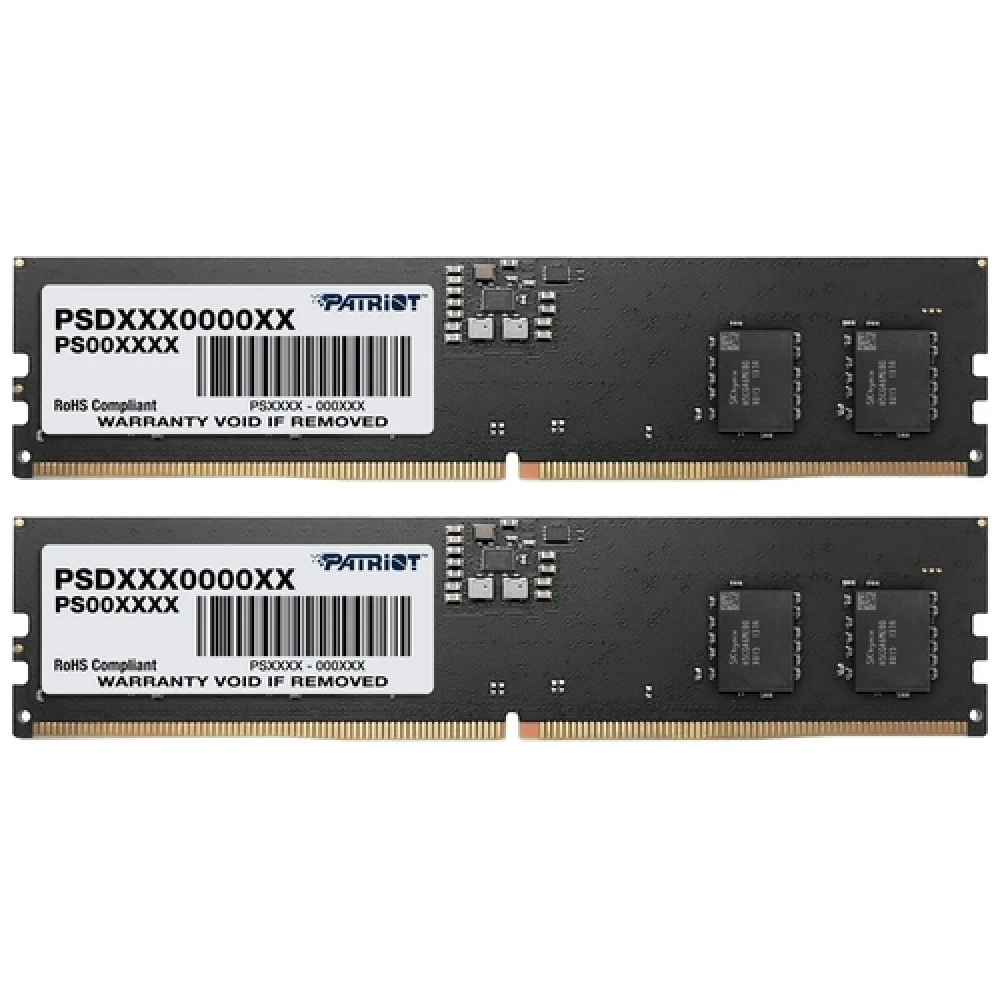 Оперативная память DDR5 2x8GB 4800MHz Patriot PSD516G4800K Signature RTL Gaming PC5-38400 CL40 DIMM 288-pin 1.1В Ret [PSD516G4800K]