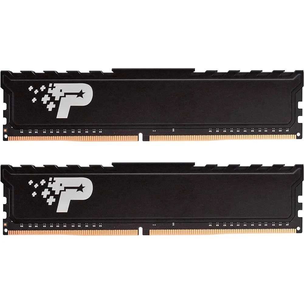 Оперативная память DDR5 2x16GB 4800MHz Patriot PSP532G4800KH1 Signature Premium RTL PC5-38400 CL40 DIMM 288-pin 1.1В kit single rank с радиатором Ret [PSP532G4800KH1]