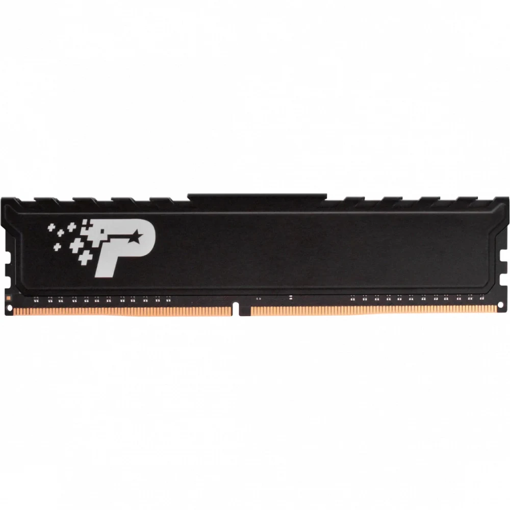 Оперативная память DDR4 16GB 2666MHz Patriot PSP416G2666H1 Signature Premium RTL PC4-21300 CL19 DIMM 288-pin 1.2В dual rank с радиатором Ret