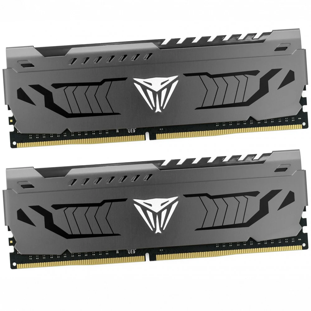 Оперативная память DDR4 2x8Gb 3200MHz Patriot PVS416G320C6K Viper Steel RTL Gaming PC4-25600 CL16 DIMM 288-pin 1.35В single rank с радиатором Ret [PVS416G320C6K]