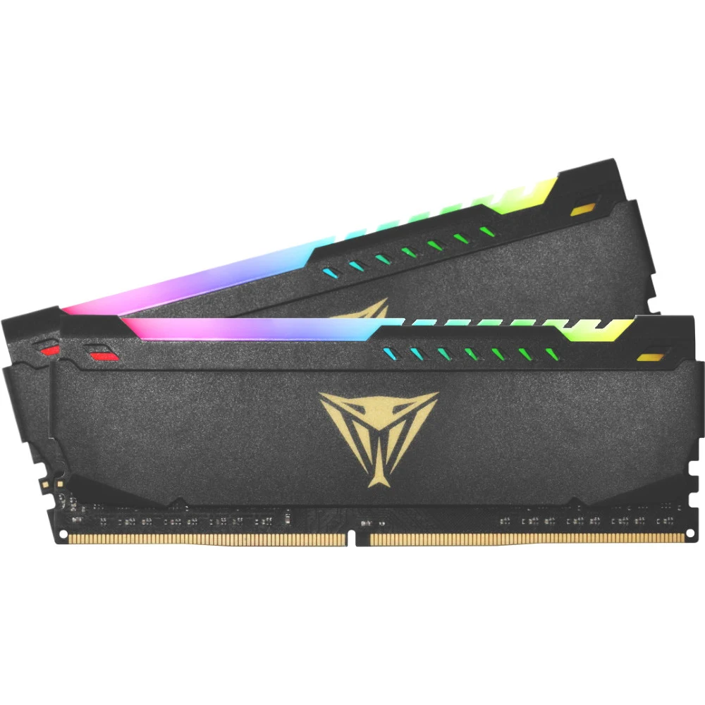 Оперативная память DDR4 2x16Gb 3600MHz Patriot PVSR432G360C0K Viper Steel RGB RTL Gaming PC4-24000 CL20 DIMM 288-pin 1.35В dual rank с радиатором Ret [PVSR432G360C0K]