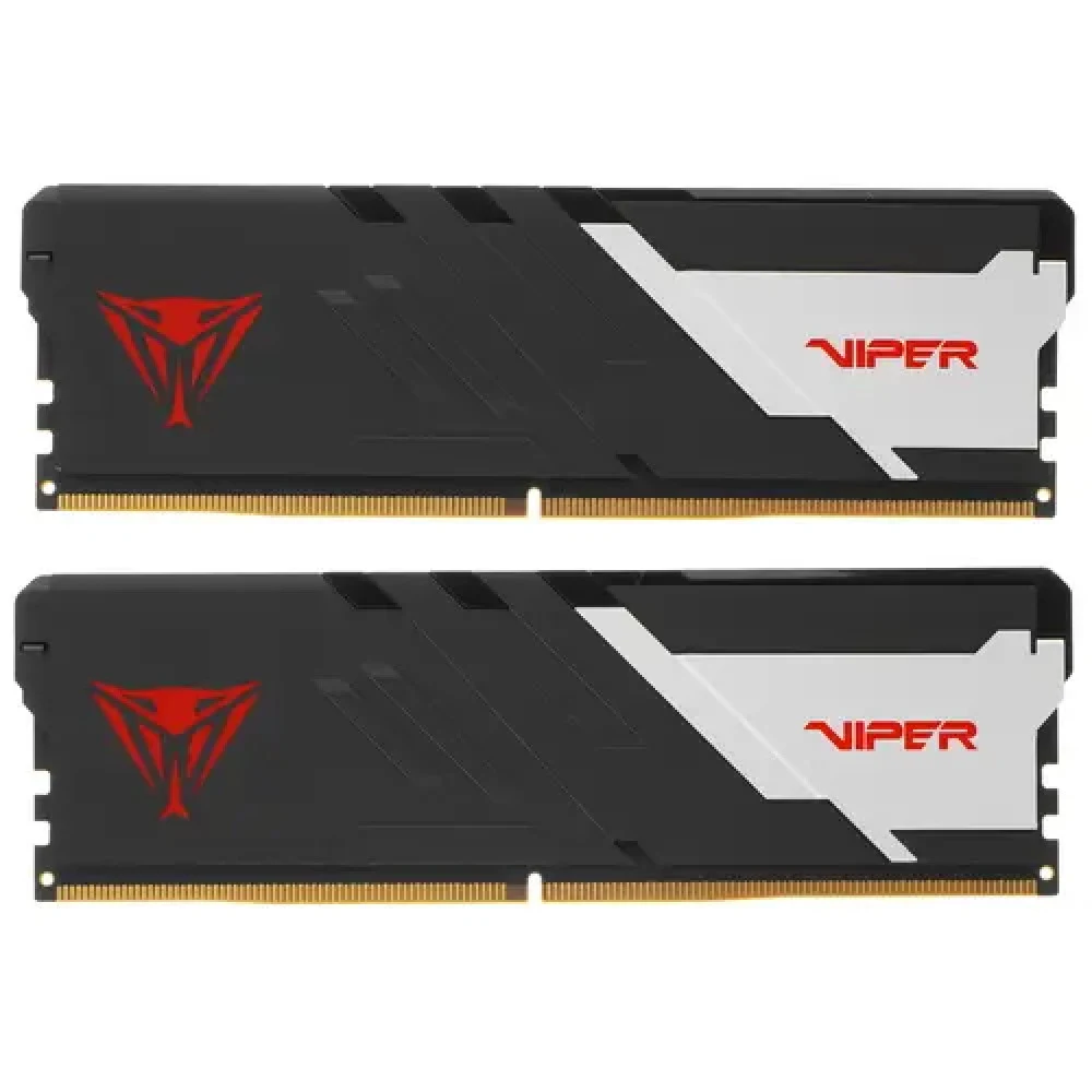 Оперативная память DDR5 2x16Gb 6200MHz Patriot PVV532G620C40K Viper Venom RTL Gaming PC5-49600 CL40 DIMM 288-pin 1.35В kit с радиатором Ret [PVV532G620C40K]