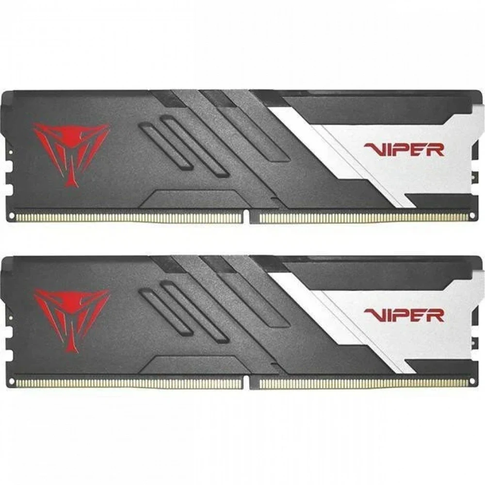 Оперативная память DDR5 2x32Gb 5600MHz Patriot PVVR564G560C40K Viper Venom RGB RTL Gaming PC5-44800 CL40 DIMM 288-pin 1.35В kit с радиатором Ret [PVVR564G560C40K]