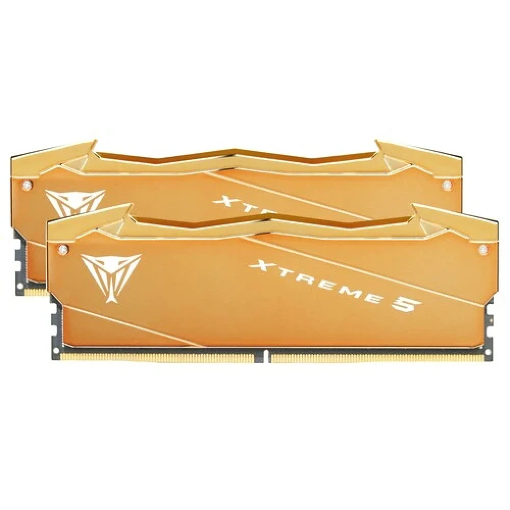 Оперативная память Patriot Viper XTREME 5 AURUM DDR5 DIMM 32GB 6000MHz KIT 2*16GB CL30 30-40-40-76 1.35V RGB