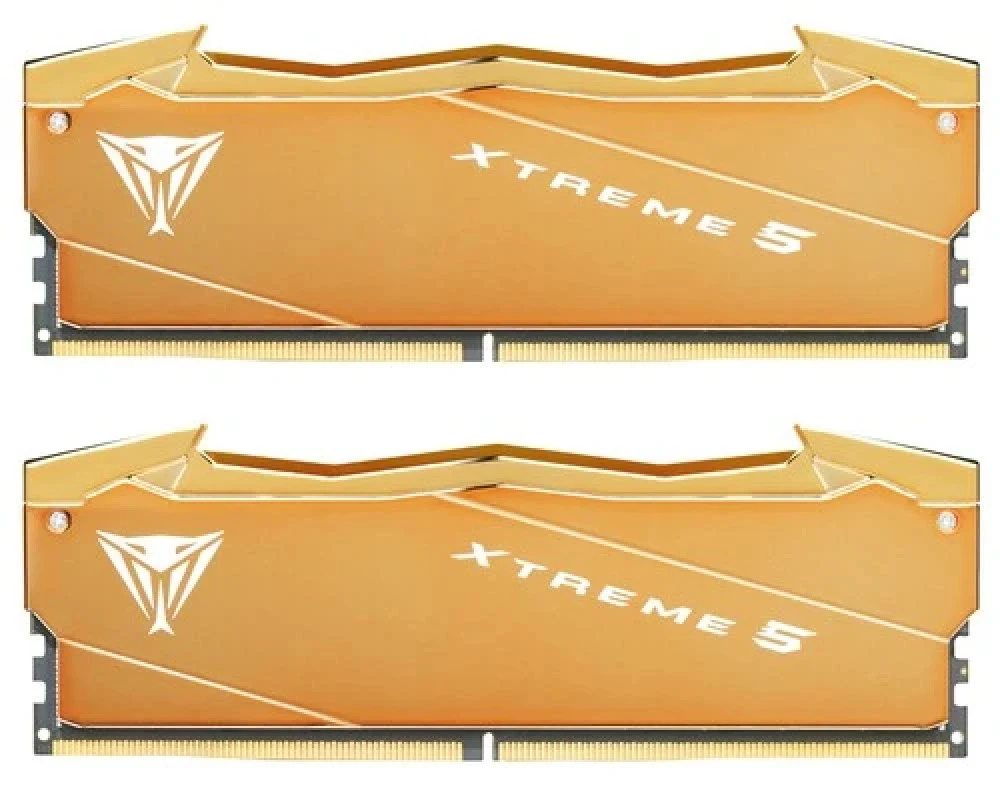 Оперативная память Patriot Viper XTREME 5 AURUM DDR5 DIMM 32GB 8000MHz KIT 2*16GB CL38 38-49-49-85 1.4V RGB