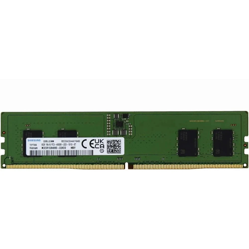 Оперативная память 8GB DDR5 5600MHz Samsung UDIMM, 1.1V, SR M323R1GB4DB0-CWMOD