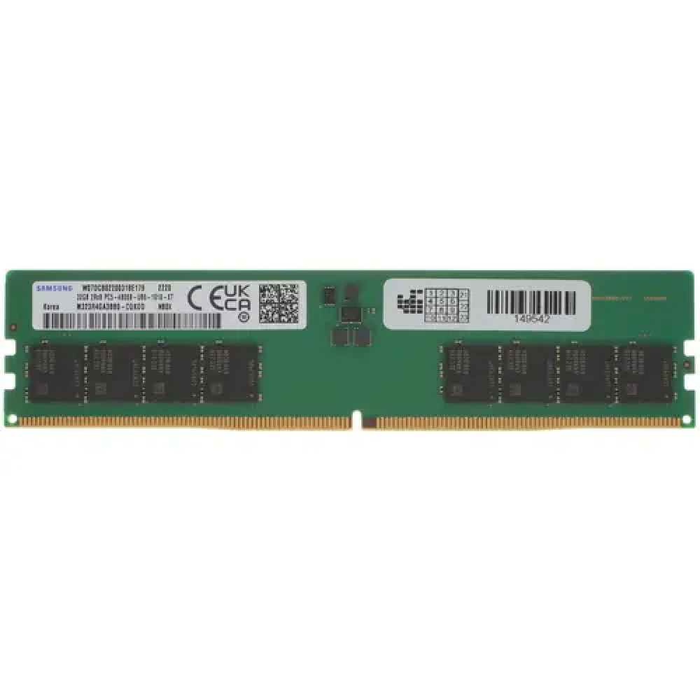 Память DDR5 32Gb 4800MHz Samsung M323R4GA3BB0-CQK OEM PC5-38400 CL40 DIMM 288-pin 1.1В dual rank OEM
