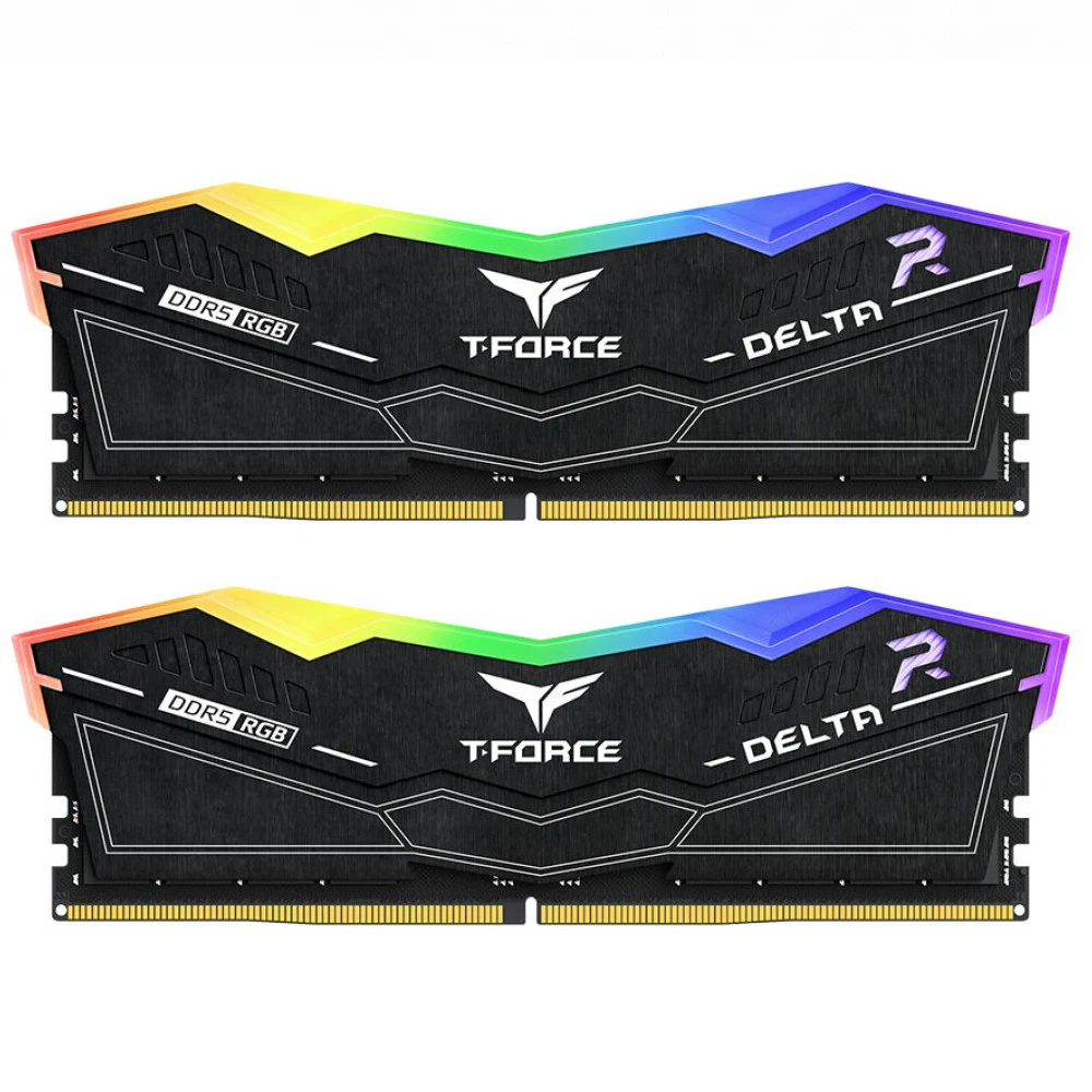 ОЗУ TeamGroup T-Force Delta RGB 48GB (2x24GB), DIMM DDR5, 6400MHz, CL32, FF3D548G6400HC32ADC01