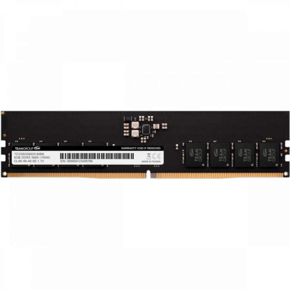 Оперативная память 8GB 5600MHz DDR5 Team Group ELITE 44800MB/s CL46 1.1V TED58G5600C4601