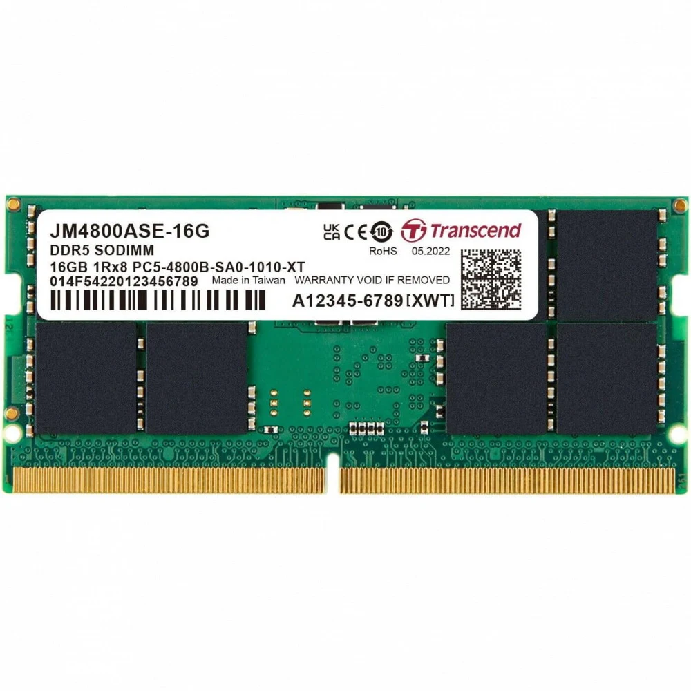 !!! ОПИСАНИЕ НЕПОЛНОЕ - Модули памяти Transcend DDR5 JetRam нового поколения, соответствующие международным стандартам JEDEC, производятся с использованием фирменных чипов DRAM настоящего класса ETT