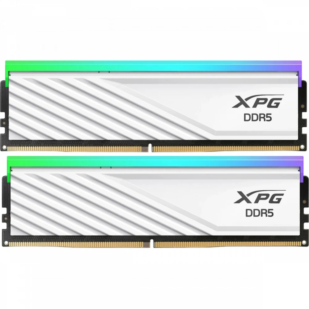 Модуль памяти ADATA 32GB DDR5 6000 UDIMM LANCER BLADE RGB AX5U6000C4816G-DTLABRWH Non-ECC, CL48-48-48, kit 2x16gb