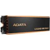 Твердотельный накопитель/ ADATA SSD LEGEND 960 MAX, 2000GB, M.2(22x80mm), NVMe 1.4, PCIe 4.0 x4, 3D NAND, R/W 7400/6800MB/s, IOPs 750 000/630 000, DRAM buffer 2000MB, TBW 1560, DWPD 0.43, with BIG H
