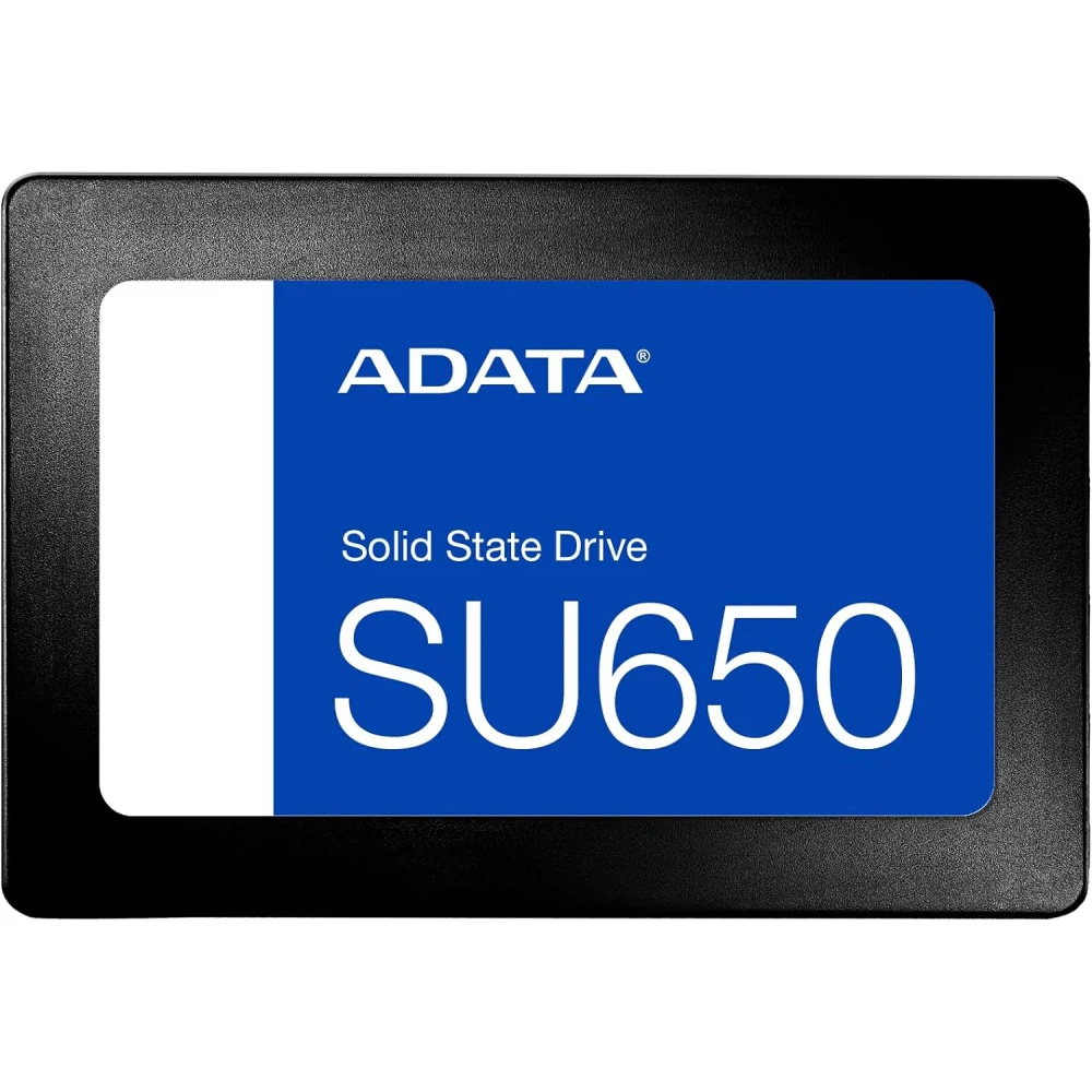 Твердотельный накопитель/ ADATA SSD Ultimate SU650, 2000GB, 2.5" 7mm, SATA3, 3D TLC,R/W 520/450MB/s, IOPs 40 000/65 000, TBW 1120, DWPD 1 (3 года)