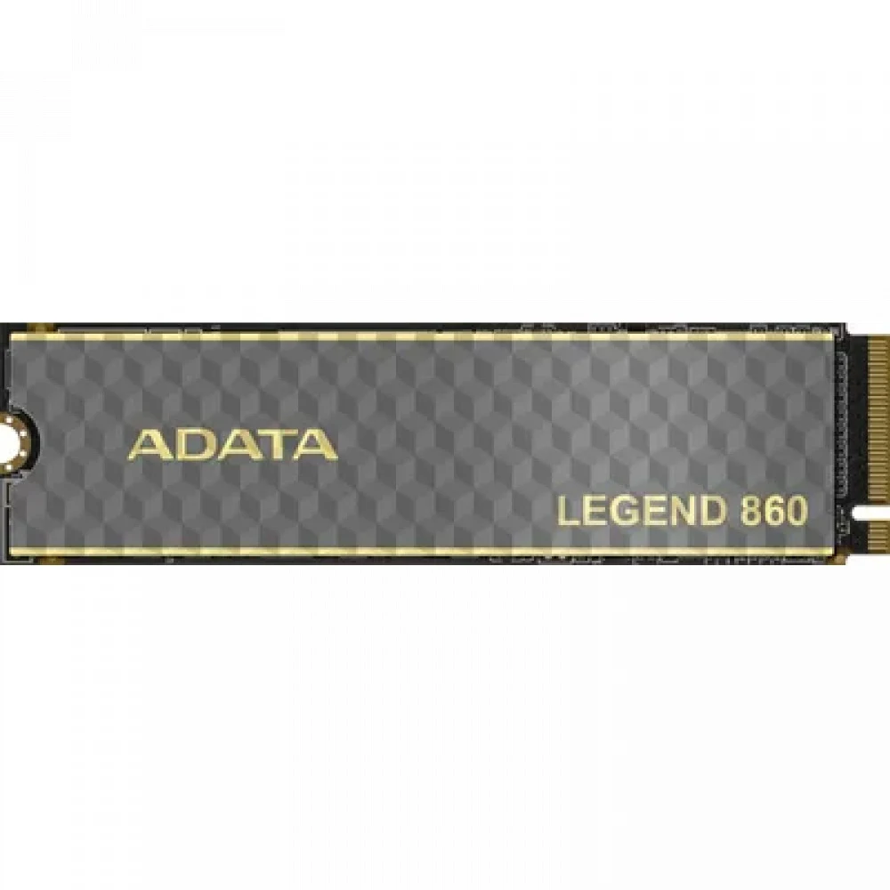 Твердотельный накопитель/ ADATA SSD LEGEND 860, 2000GB, M.2(22x80mm), NVMe 1.4, PCIe Gen 4x4, 3D NAND, R/W 6000/5000MB/s, IOPs н.д./н.д., TBW 640, DWPD 0.2 (5 лет)
