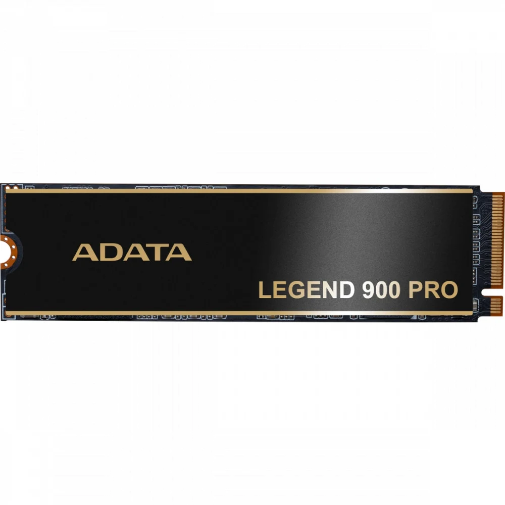 Твердотельный накопитель/ ADATA SSD LEGEND 900 PRO, 4000GB, M.2(22x80mm), NVMe 1.4, PCIe 4.0 x4, 3D NAND, R/W 7400/6500MB/s, IOPs н.д./н.д., TBW 2400, DWPD 0.3 (5 лет)