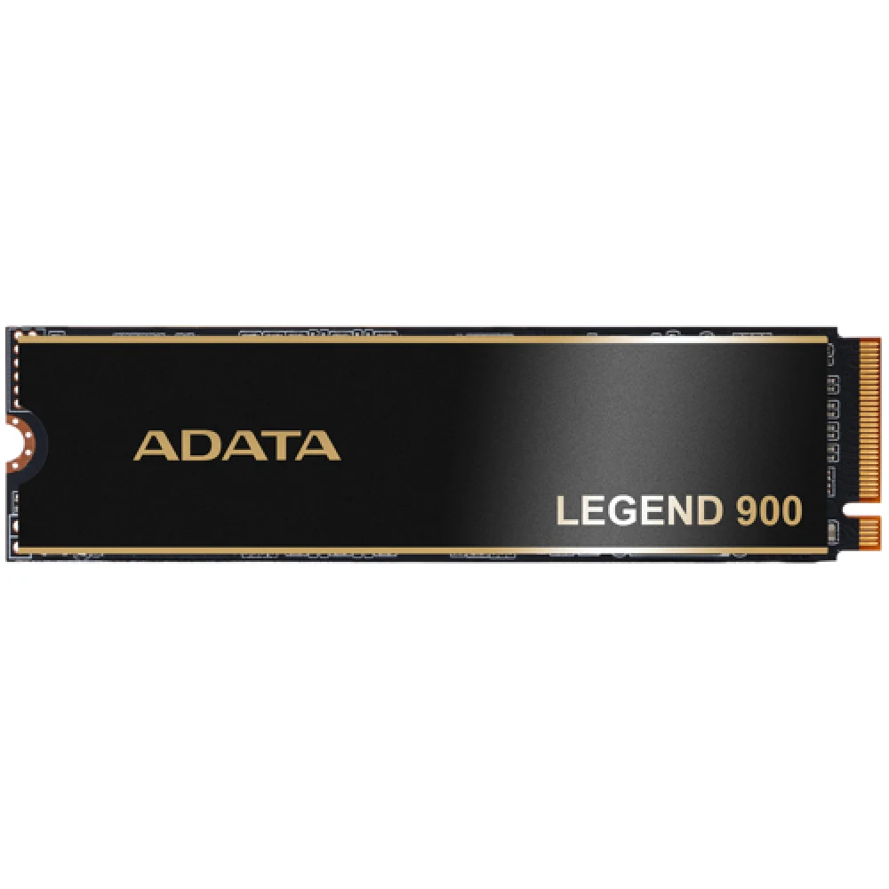 Твердотельный накопитель/ ADATA SSD LEGEND 900, 512GB, M.2(22x80mm), NVMe 1.4, PCIe 4.0 x4, 3D NAND, R/W 6200/2300MB/s, IOPs н.д./н.д., TBW 300, DWPD 0.14, with Heat Sink (5 лет)