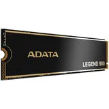 Твердотельный накопитель/ ADATA SSD LEGEND 900, 512GB, M.2(22x80mm), NVMe 1.4, PCIe 4.0 x4, 3D NAND, R/W 6200/2300MB/s, IOPs н.д./н.д., TBW 130, DWPD 0.14, with Heat Sink (5 лет)