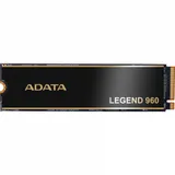 Твердотельный накопитель/ ADATA SSD LEGEND 960, 2000GB, M.2(22x80mm), NVMe 1.4, PCIe 4.0 x4, 3D NAND, R/W 7400/6800MB/s, IOPs 750 000/630 000, DRAM buffer 2000MB, TBW 1560, DWPD 0.43, with Heat Spre