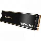 Твердотельный накопитель/ ADATA SSD LEGEND 960, 2000GB, M.2(22x80mm), NVMe 1.4, PCIe 4.0 x4, 3D NAND, R/W 7400/6800MB/s, IOPs 750 000/630 000, DRAM buffer 2000MB, TBW 1560, DWPD 0.43, with Heat Spre