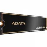 Твердотельный накопитель/ ADATA SSD LEGEND 960, 4000GB, M.2(22x80mm), NVMe 1.4, PCIe 4.0 x4, 3D NAND, R/W 7400/6800MB/s, IOPs 700 000/550 000, DRAM buffer 4000MB, TBW 3120, DWPD 0.43, with Heat Spre