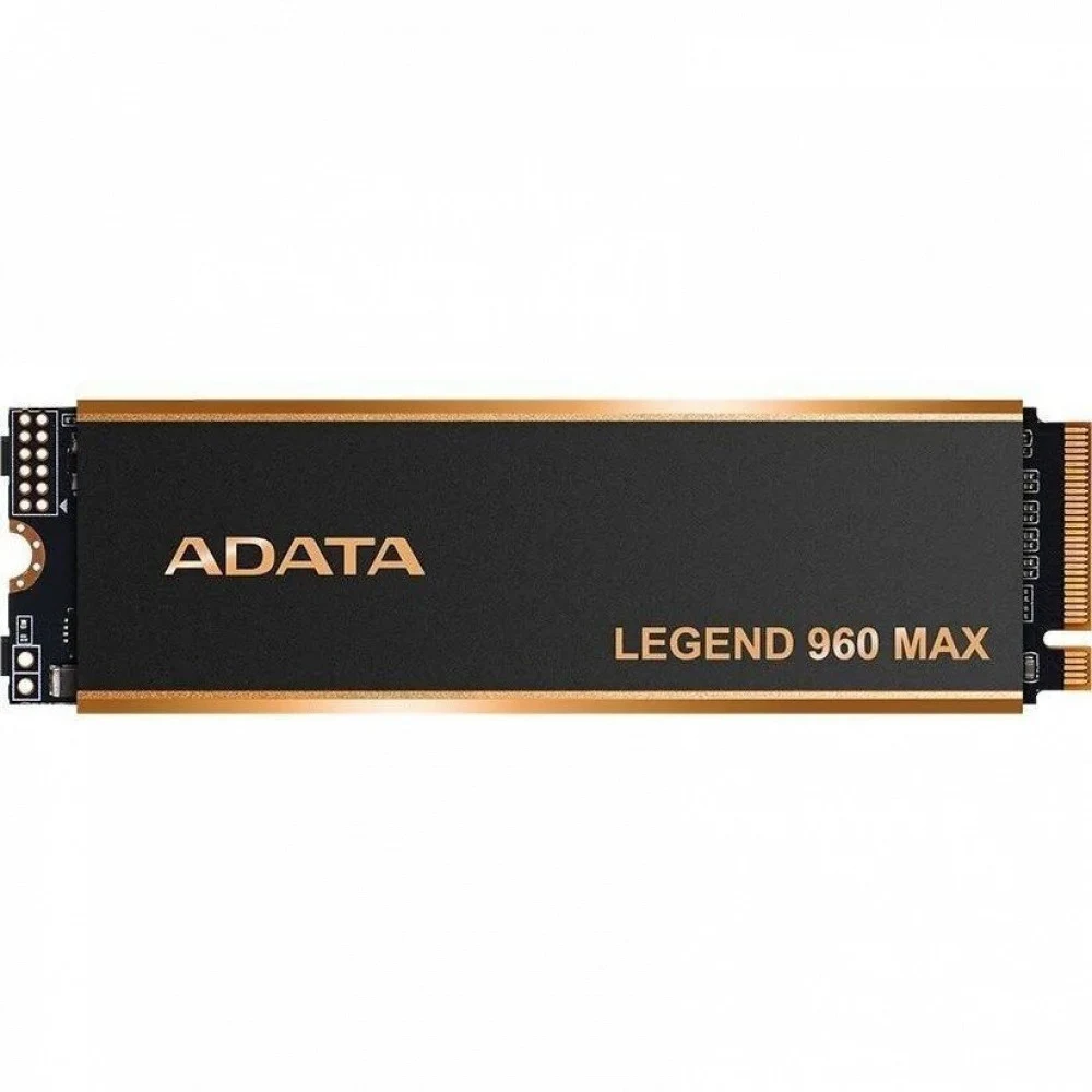 Твердотельный накопитель/ ADATA SSD LEGEND 960 MAX, 4000GB, M.2(22x80mm), NVMe 1.4, PCIe 4.0 x4, 3D NAND, R/W 7400/6800MB/s, IOPs 700 000/550 000, DRAM buffer 4000MB, TBW 3120, DWPD 0.43, with BIG H