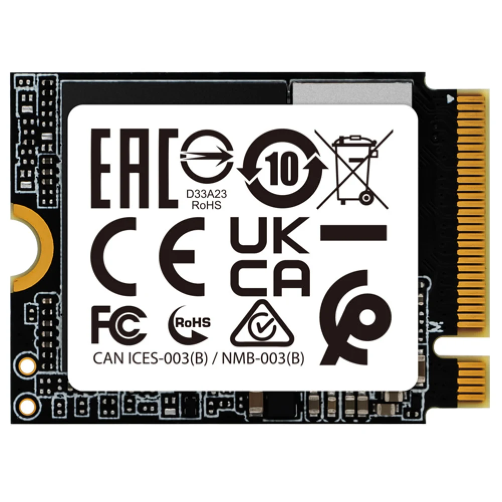 Твердотельный накопитель/ ADATA SSD GAMMIX S55, 512GB, M.2(22x30mm), NVMe, PCIe 4.0 x4, 3D NAND, R/W 5000/3000MB/s, IOPs -/-, TBW 230, DWPD 0.2 (5 лет)