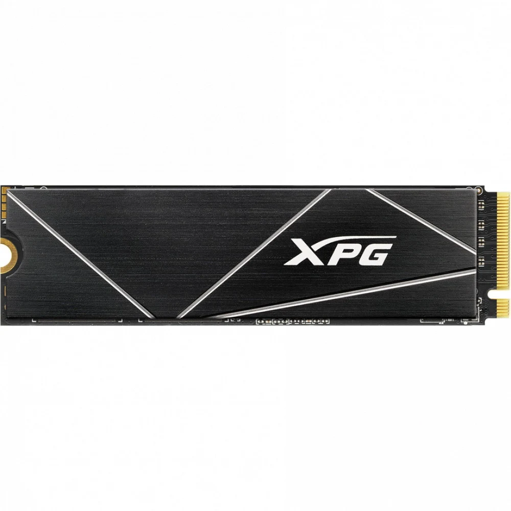 Твердотельный накопитель/ ADATA SSD GAMMIX S70 BLADE, 4096GB, M.2(22x80mm), NVMe, PCIe 4.0 x4, 3D TLC, R/W 7400/6600MB/s, IOPs 750 000/750 000, DRAM buffer 2048MB, TBW 2960, DWPD 0.4, with Heat Spre