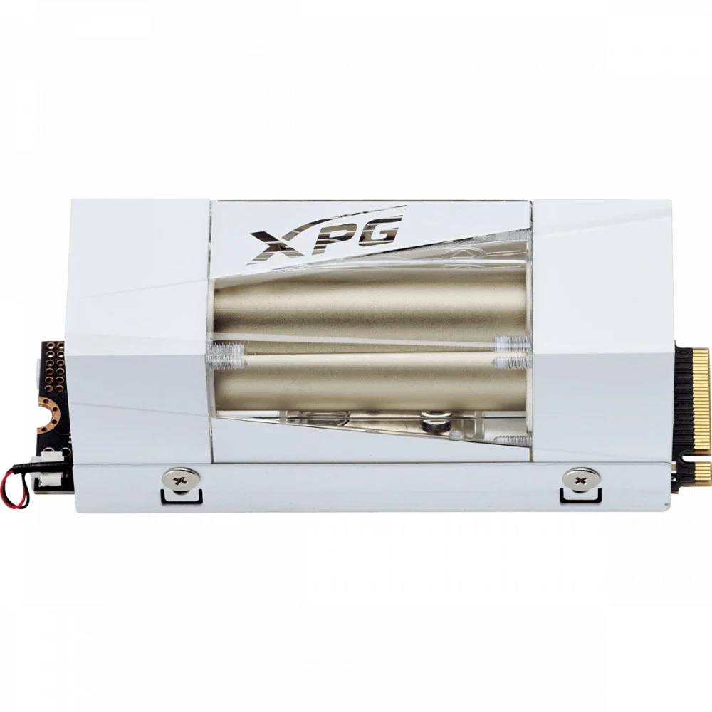 Твердотельный накопитель/ ADATA SSD XPG MARS 980 STORM, 1000GB, M.2(22x80mm), NVMe, PCIe 5.0 x4, 3D NAND, R/W 14000/10000MB/s, IOPs 1 600 000/1 650 000, TBW 740, DWPD 0.4, with Heat Sink (5 лет)