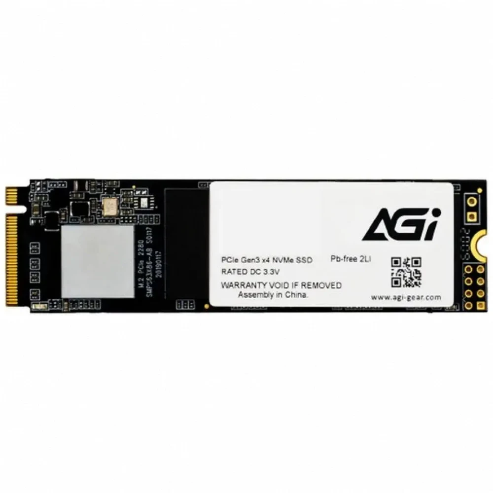 Твердотельный накопитель SSD AGI AI298 M.2 PCIe 2TB RETAIL-Color Box