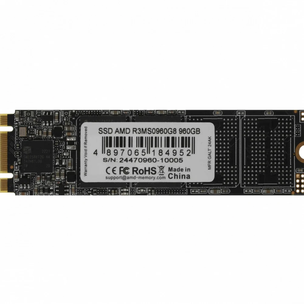 Твердотельный накопитель AMD SATA 960GB R3MS0960G8 Radeon M.2 2280