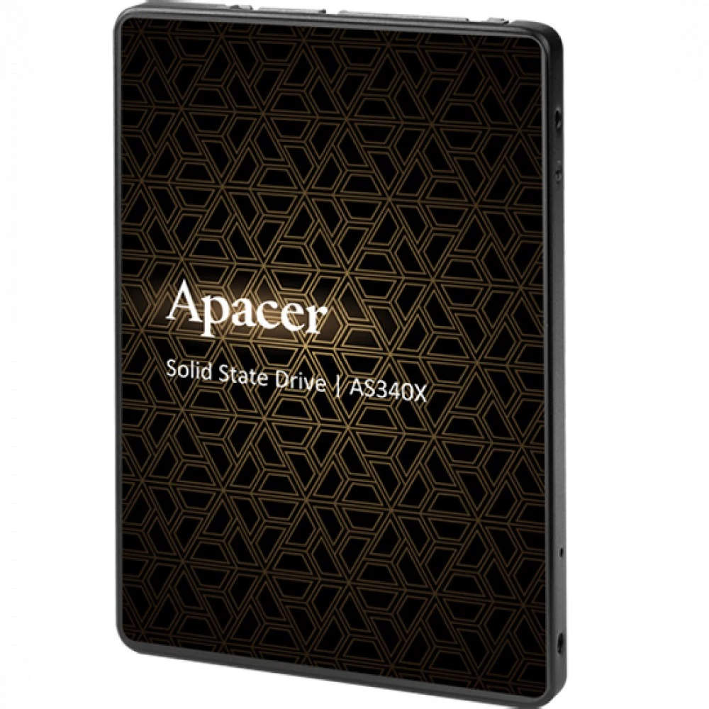 Твердотельный накопитель SSD Apacer AS340X AP480GAS340XC-1 480GB 2.5" Client SATA 6Gb/s, 550/520, IOPS 87/80K, MTBF 1.5M, 3 TLC, 280TBW, 0,53DWPD, RTL {100} (918918)