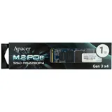 M.2 2280 1TB Apacer AS2280P4 Client SSD AP1TBAS2280P4-1 PCIe Gen3x4 with NVMe, 3000/2000, IOPS 215/390K, MTBF 1.5M, 3D TLC, 800TBW, 0,73DWPD, RTL (918253)